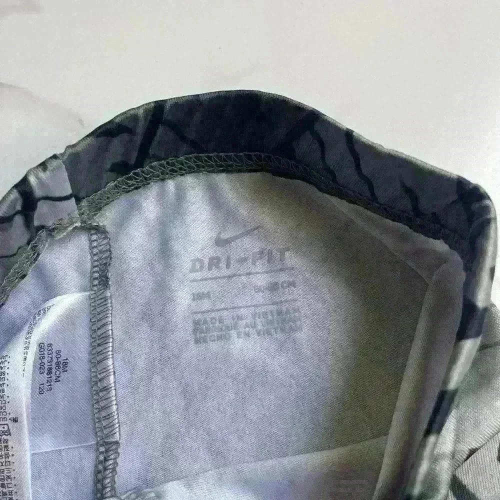 Nike dri-fit spandex baby shorts size 18months